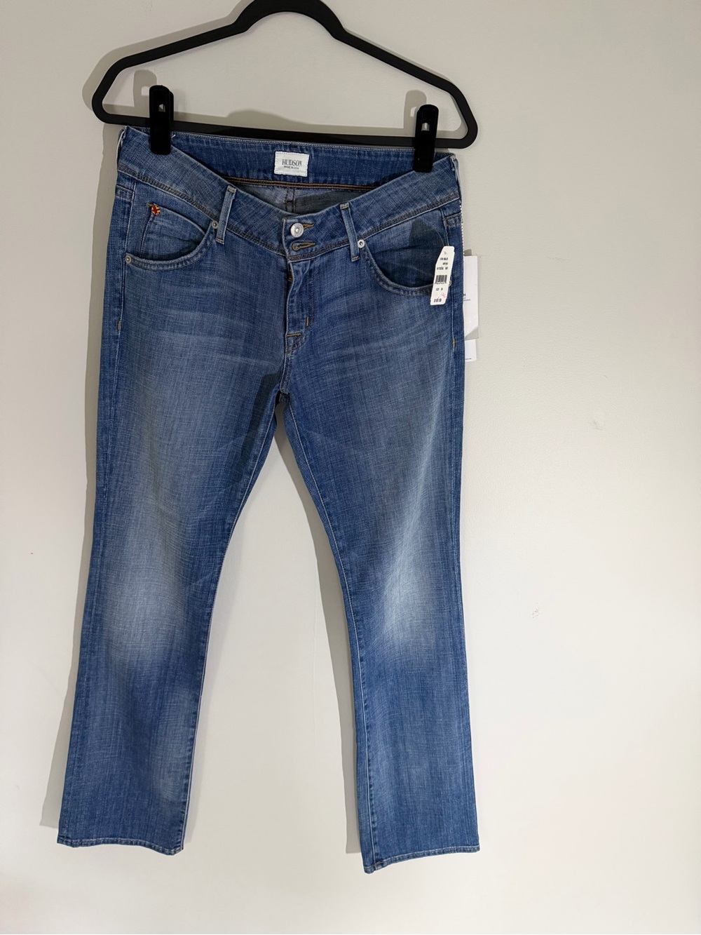 Vintage NWT Hudson Beth Baby Boot Jeans 30 Y2K Made USA